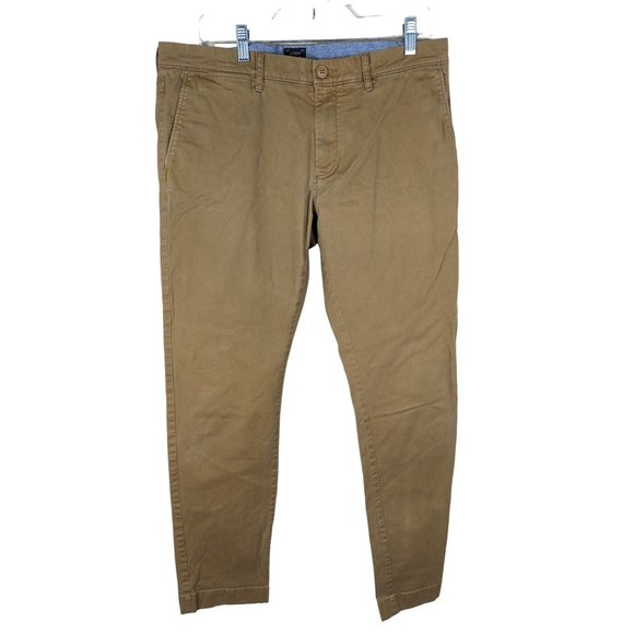 J. Crew Men's Tan Chinos - Picture 2 of 11